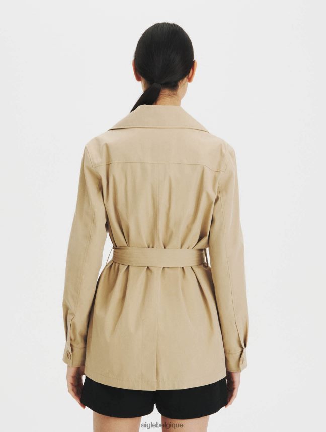 Aigle vêtements trench-coat déperlant osier femmes HV42L2673