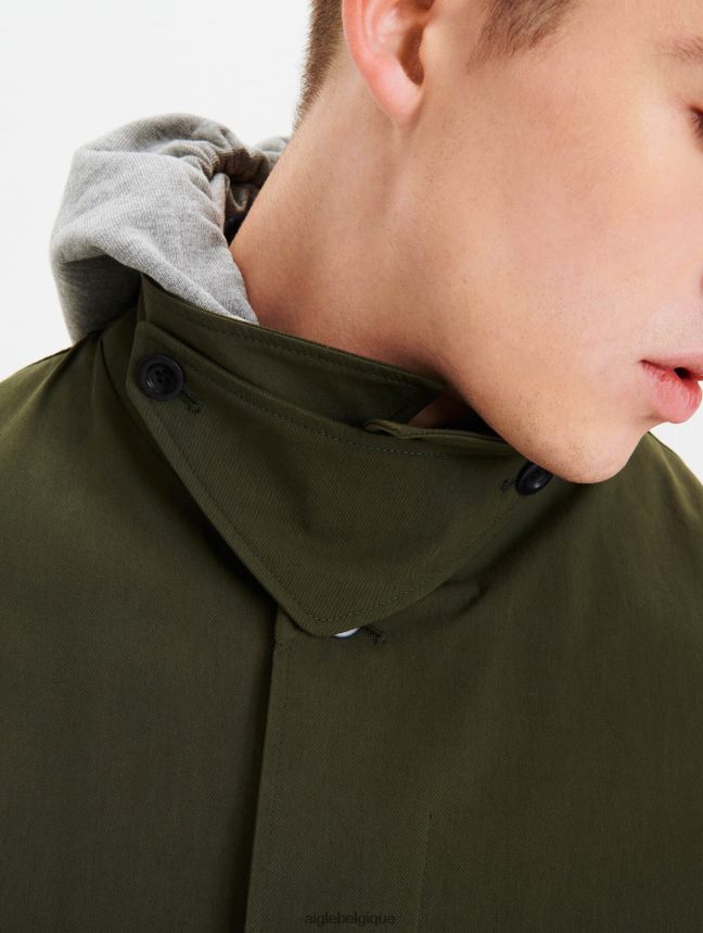 Aigle vêtements trench long intemporel avocat femmes HV42L2172