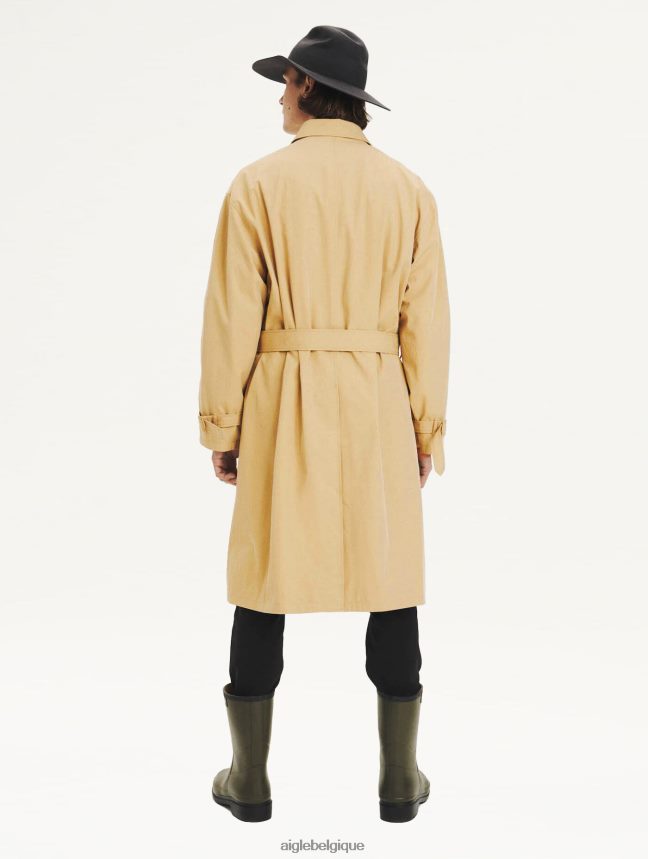 Aigle vêtements trench long intemporel osier femmes HV42L2225