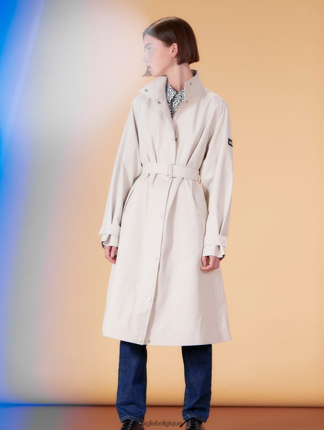 Aigle vêtements trench long mtd redessiné martre femmes HV42L2484