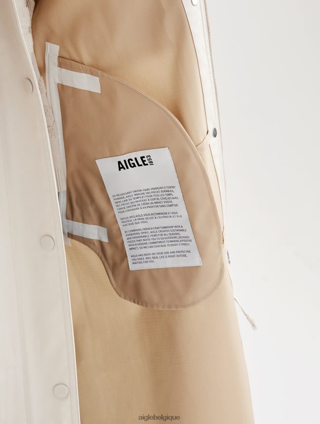 Aigle vêtements trench long mtd redessiné martre femmes HV42L2484