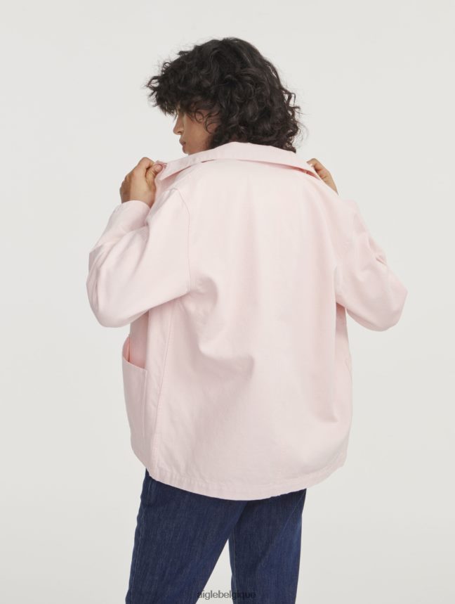 Aigle vêtements veste de travail mi-longue cerisier femmes HV42L2471