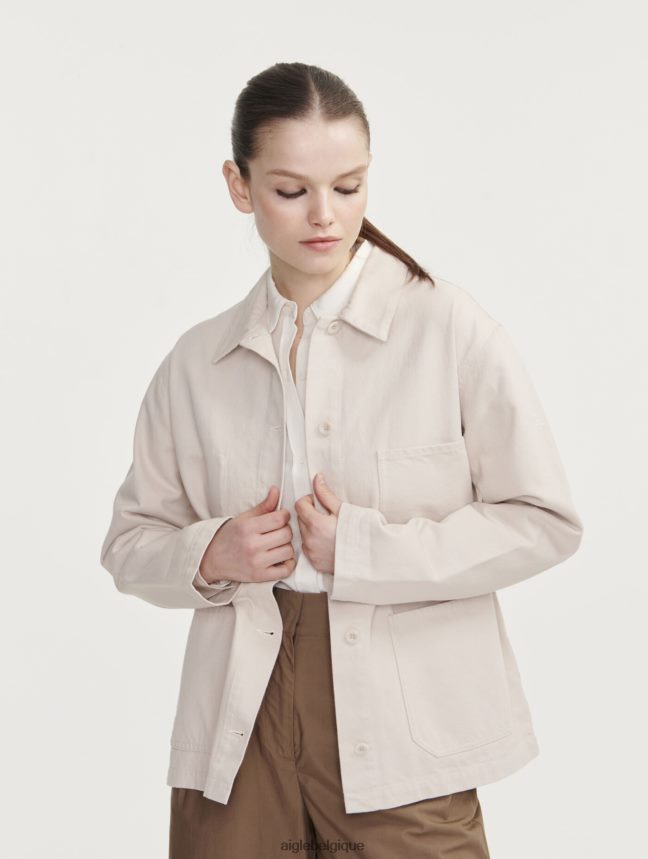 Aigle vêtements veste de travail mi-longue martre femmes HV42L2479