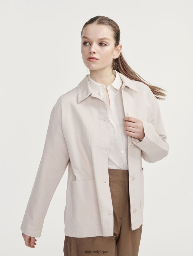 Aigle vêtements veste de travail mi-longue martre femmes HV42L2479