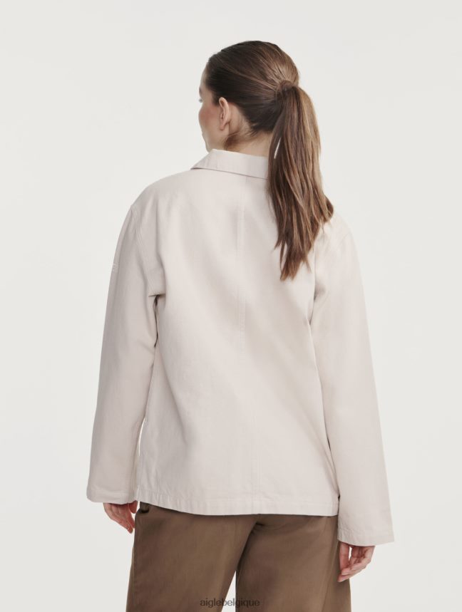 Aigle vêtements veste de travail mi-longue martre femmes HV42L2479