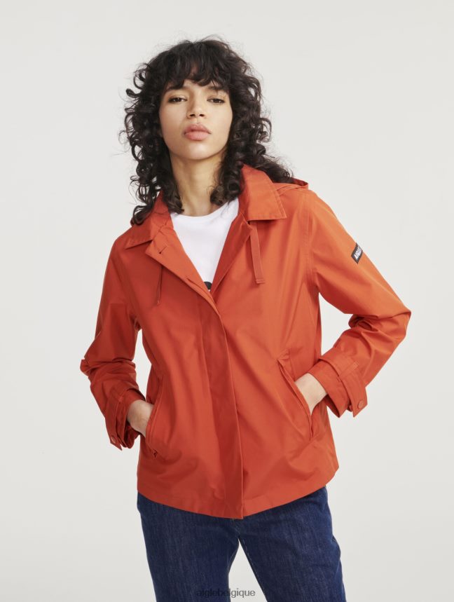 Aigle vêtements veste gore-tex capuche amovible goji je femmes HV42L2486