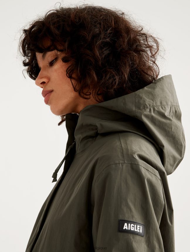Aigle vêtements veste imperméable courte mtd avocat femmes HV42L2500