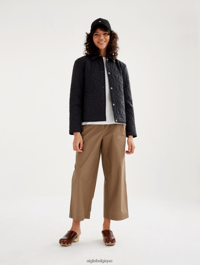 Aigle vêtements veste matelassée légère noir femmes HV42L2482