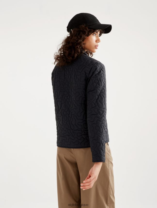 Aigle vêtements veste matelassée légère noir femmes HV42L2482