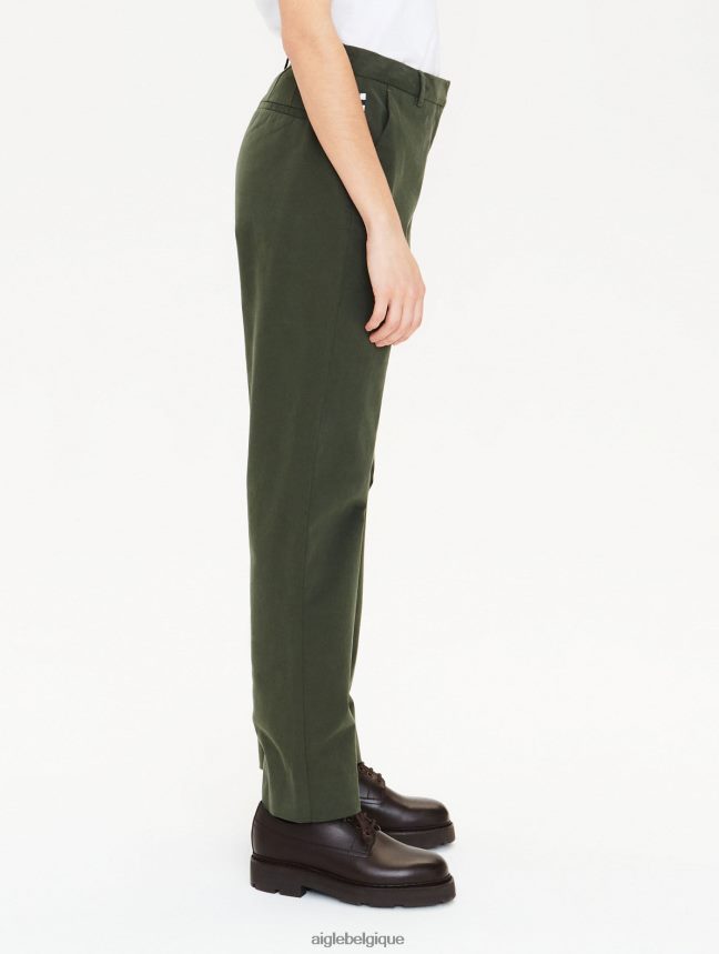 Aigle vêtements Pantalon chino droit 7/8 avocat femmes HV42L2581