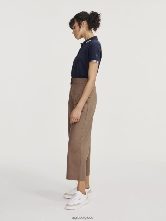 Aigle vêtements Pantalon large 7/8 cappuccino femmes HV42L2555