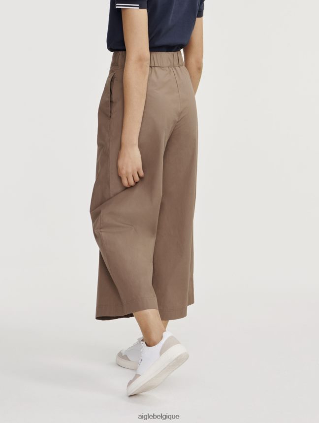 Aigle vêtements Pantalon large 7/8 cappuccino femmes HV42L2555