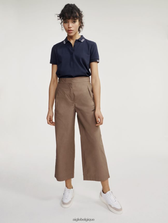 Aigle vêtements Pantalon large 7/8 cappuccino femmes HV42L2555