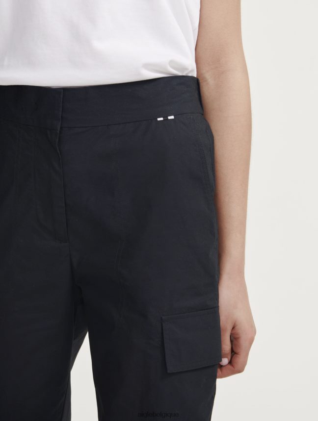 Aigle vêtements pantalon cargo léger noir femmes HV42L260