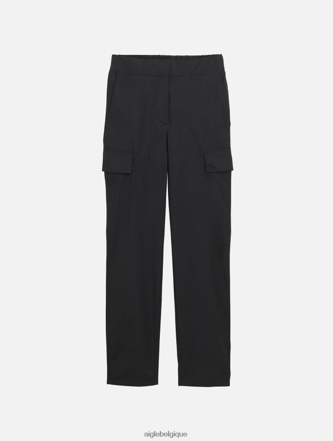 Aigle vêtements pantalon cargo léger noir femmes HV42L260