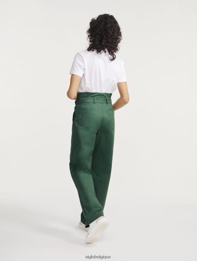 Aigle vêtements pantalon large en sergé de coton botanique femmes HV42L2453