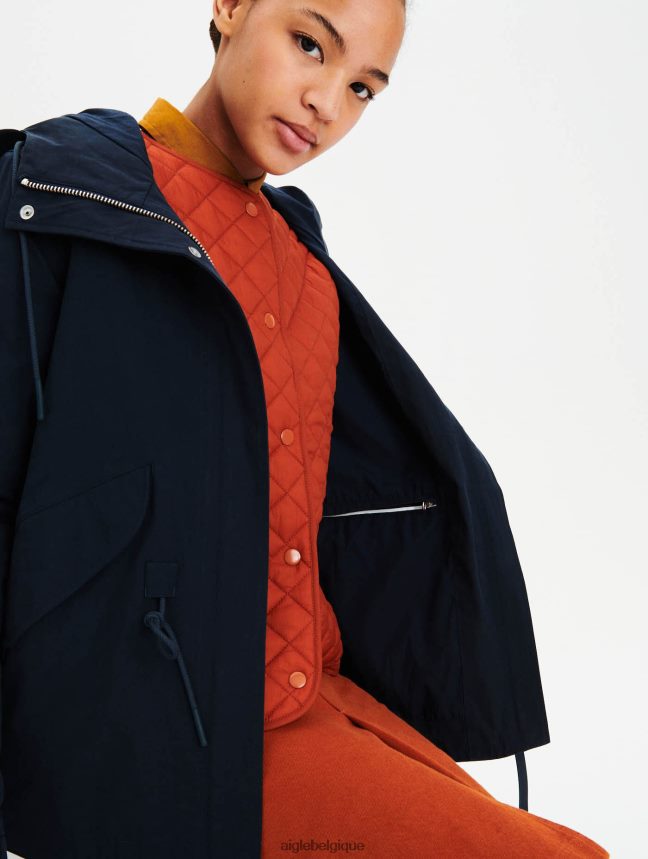 Aigle vêtements parka courte à queue de poisson Empire femmes HV42L2679