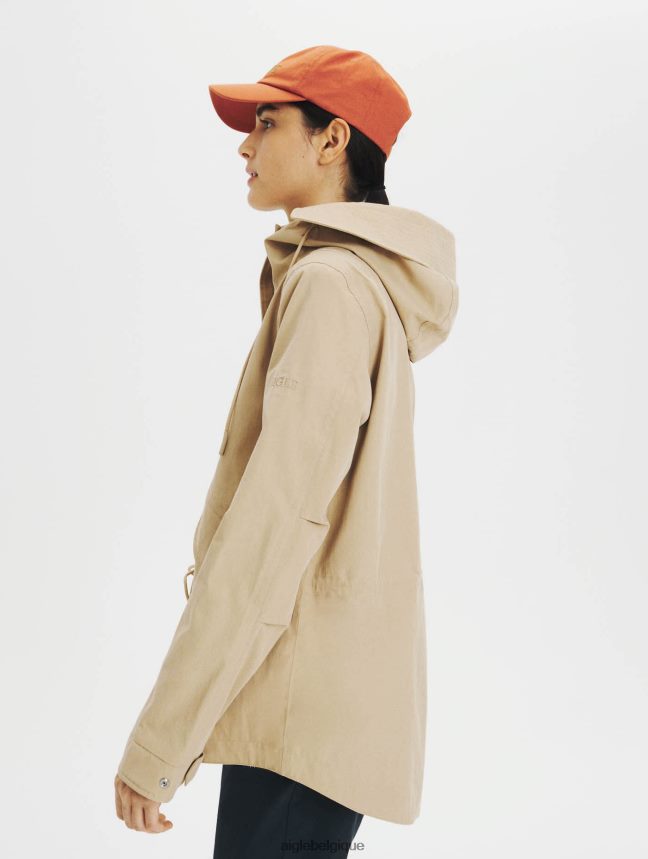 Aigle vêtements parka courte à queue de poisson osier femmes HV42L2676