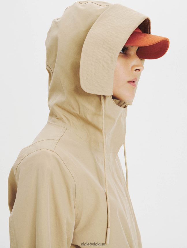 Aigle vêtements parka courte à queue de poisson osier femmes HV42L2676