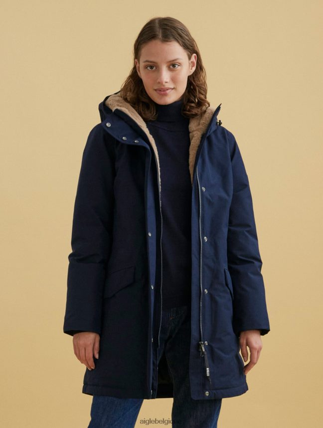 Aigle vêtements parka en duvet très chaude et gore-tex Marin femmes HV42L2714