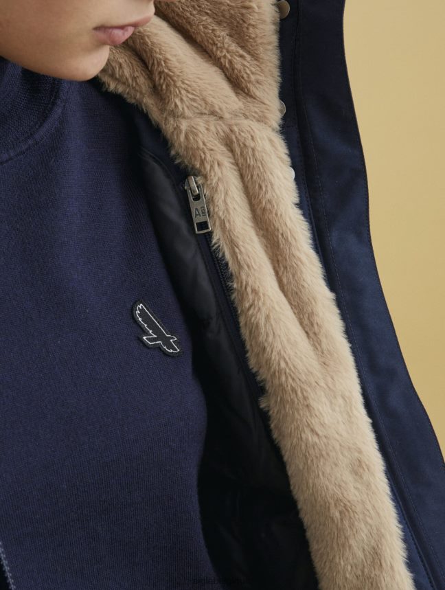 Aigle vêtements parka en duvet très chaude et gore-tex Marin femmes HV42L2714