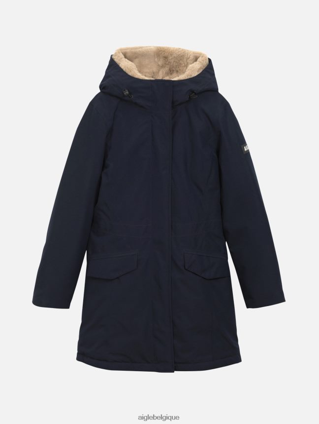Aigle vêtements parka en duvet très chaude et gore-tex Marin femmes HV42L2714