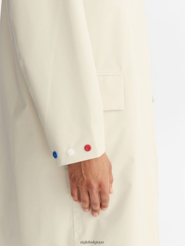 Aigle vêtements parka en duvet très chaude et gore-tex bisque femmes HV42L2689