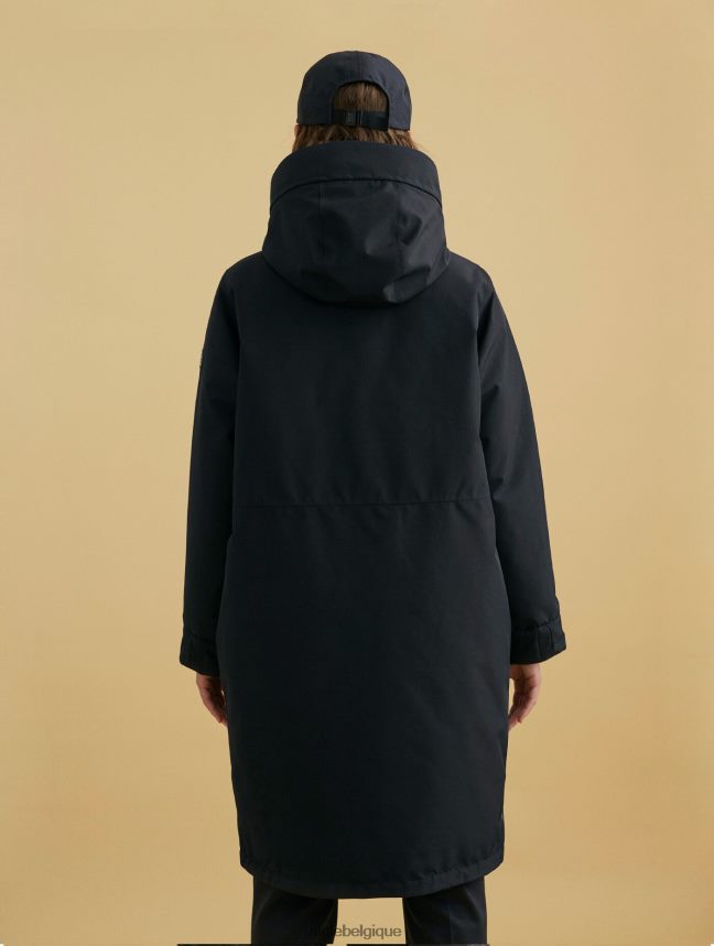 Aigle vêtements parka gore-tex très chaude noir femmes HV42L2675