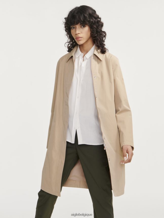 Aigle vêtements parka longue à capuche mtd osier femmes HV42L2462