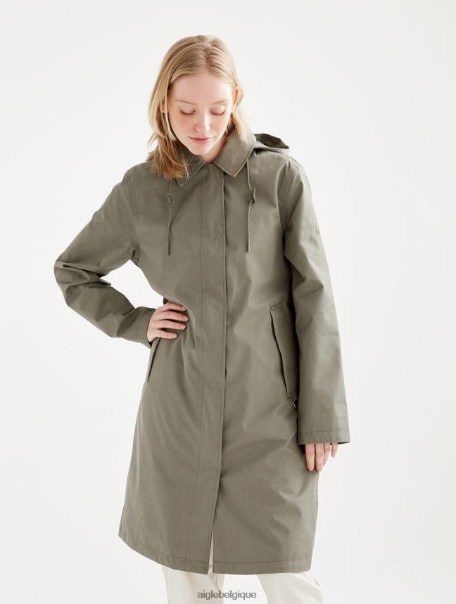 Aigle vêtements parka longue à capuche mtd taillis femmes HV42L2495