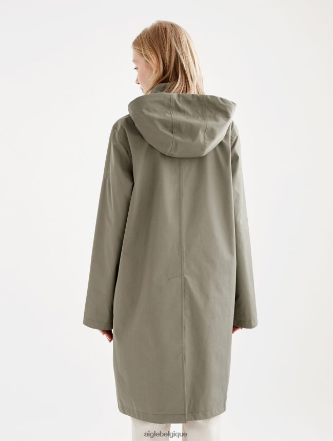 Aigle vêtements parka longue à capuche mtd taillis femmes HV42L2495