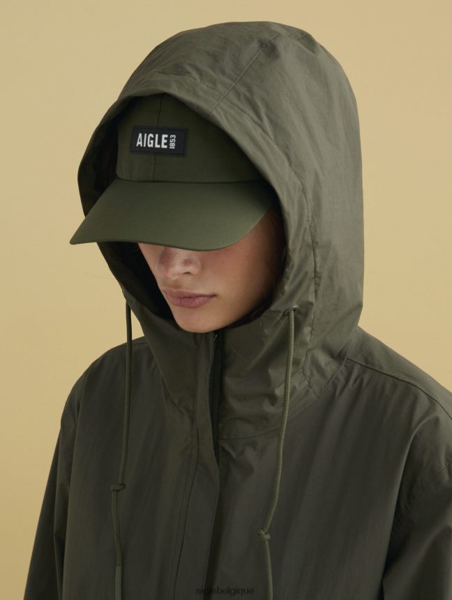 Aigle vêtements parka mtd à capuche longue avocat femmes HV42L2475