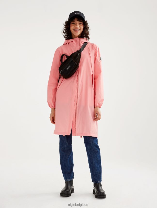 Aigle vêtements parka mtd à capuche longue tamaris femmes HV42L2491