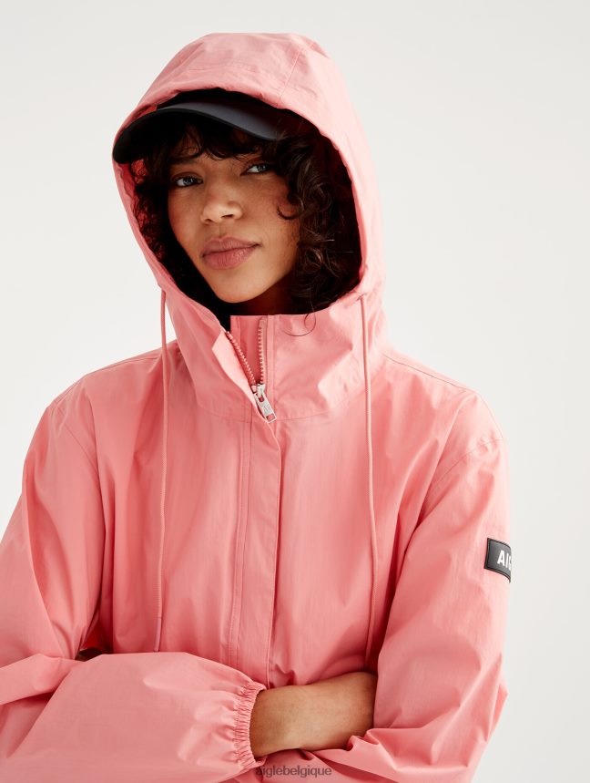 Aigle vêtements parka mtd à capuche longue tamaris femmes HV42L2491