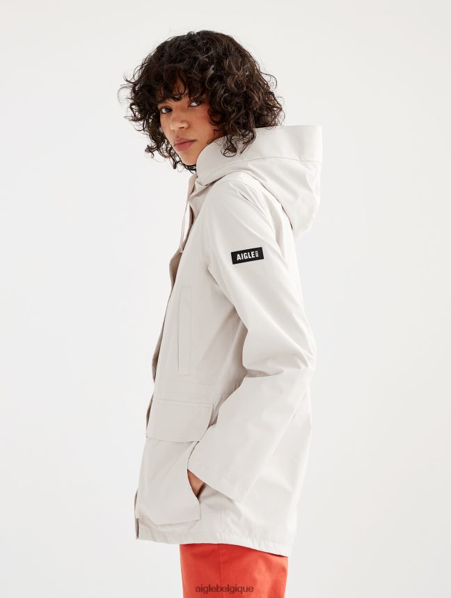 Aigle vêtements parka mtd mi-longue martre femmes HV42L2493