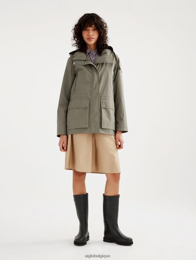 Aigle vêtements parka mtd mi-longue taillis femmes HV42L2497