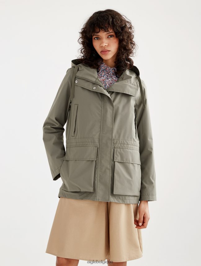 Aigle vêtements parka mtd mi-longue taillis femmes HV42L2497