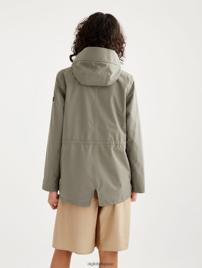 Aigle vêtements parka mtd mi-longue taillis femmes HV42L2497