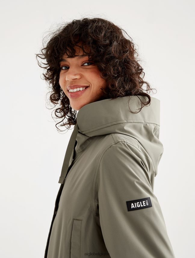 Aigle vêtements parka mtd mi-longue taillis femmes HV42L2497