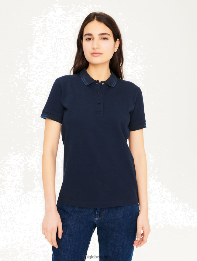 Aigle vêtements polo en coton biologique Empire femmes HV42L2617