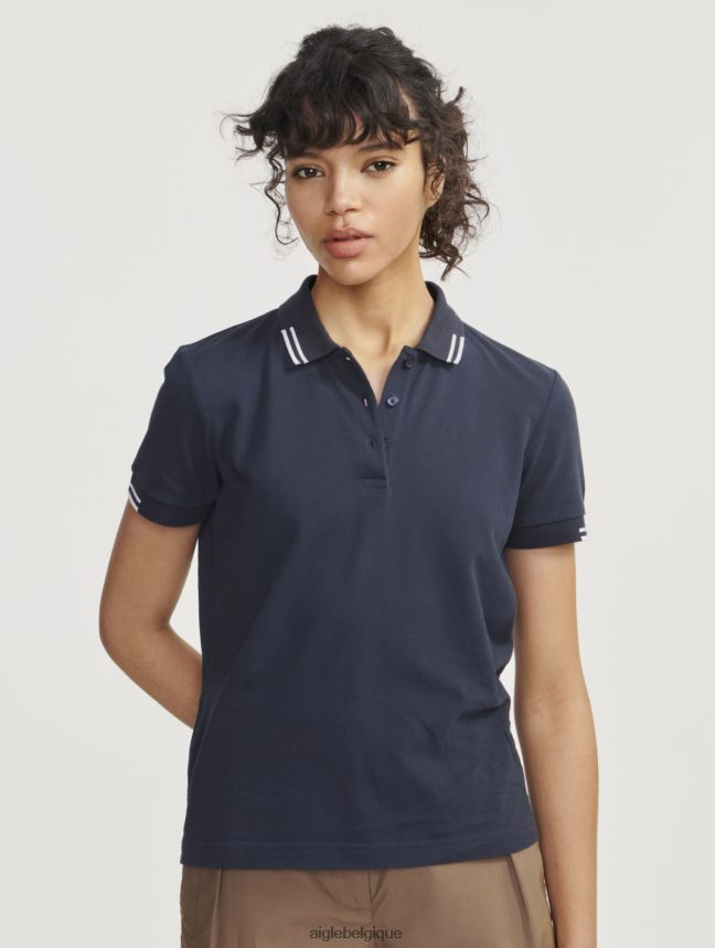 Aigle vêtements polo en piqué à manches courtes Empire femmes HV42L2468