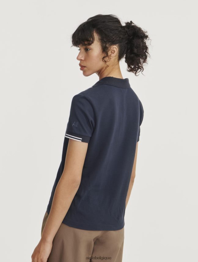 Aigle vêtements polo en piqué à manches courtes Empire femmes HV42L2468