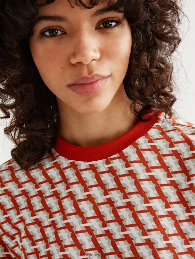 Aigle vêtements t-shirt à manches courtes goji pr femmes HV42L2574