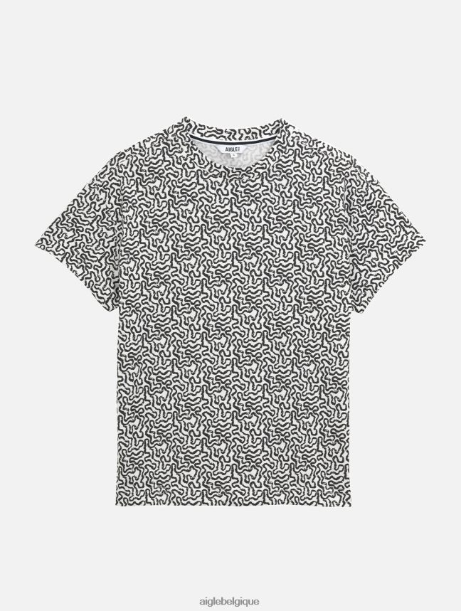 Aigle vêtements t-shirt à manches courtes lait pr femmes HV42L2563