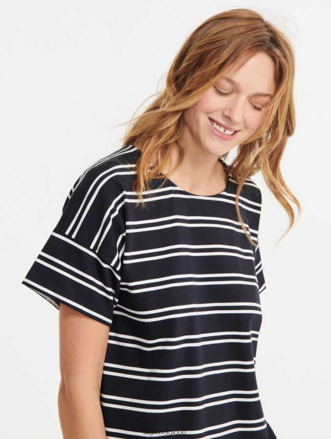 Aigle vêtements t-shirt marinière fabriqué en france empire st femmes HV42L2530