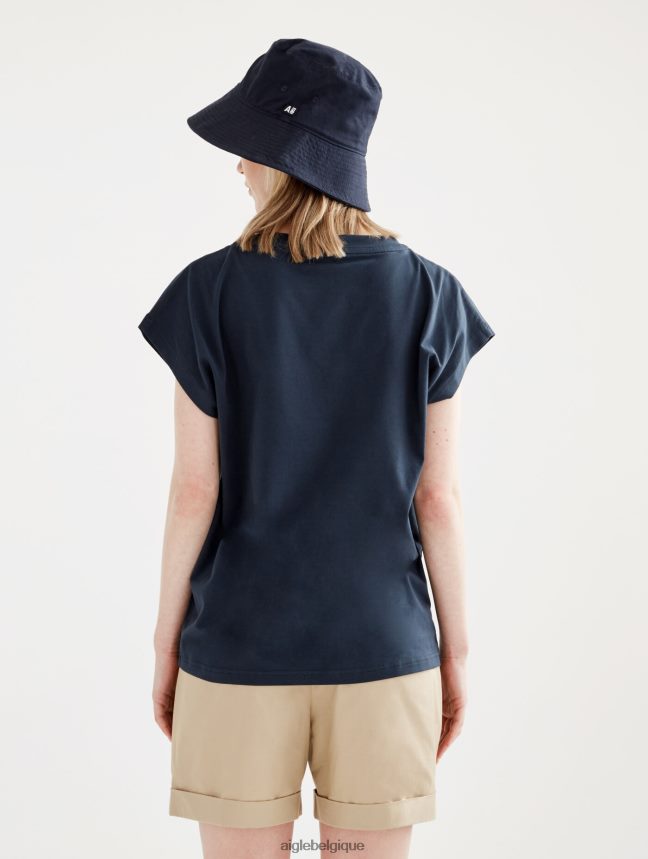 Aigle vêtements t-shirt à épaules tombantes Empire femmes HV42L2446