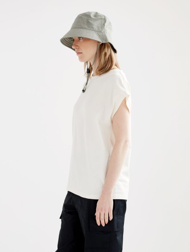 Aigle vêtements t-shirt à épaules tombantes lait femmes HV42L2450