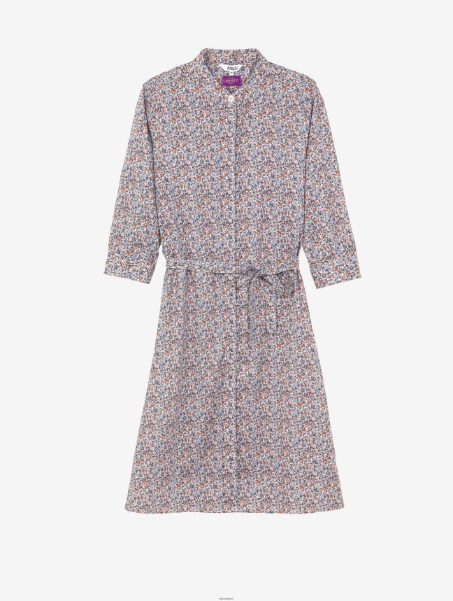 Aigle vêtements la robe chemise classique liberty london noisette pr femmes HV42L2556
