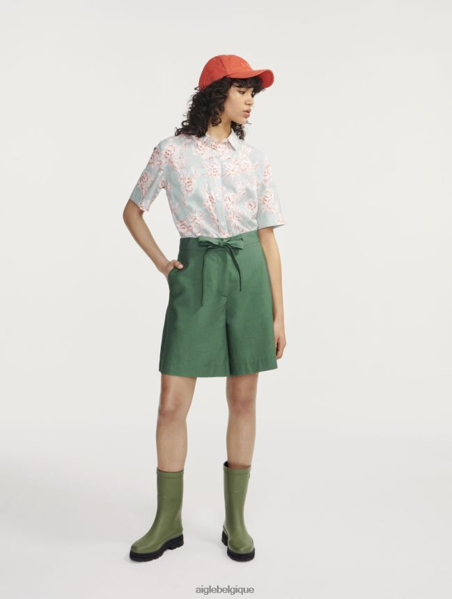 Aigle vêtements léger court botanique femmes HV42L2464