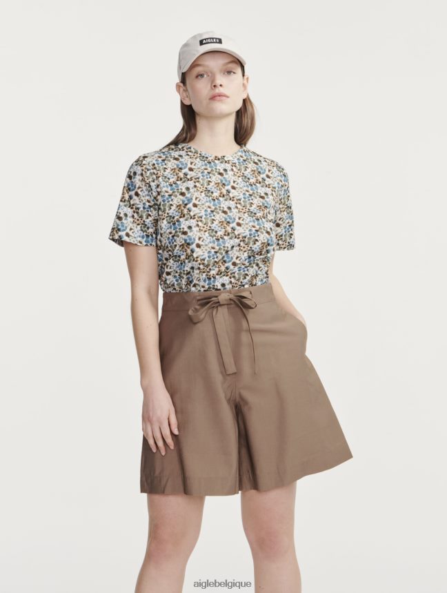 Aigle vêtements léger court cappuccino femmes HV42L2455